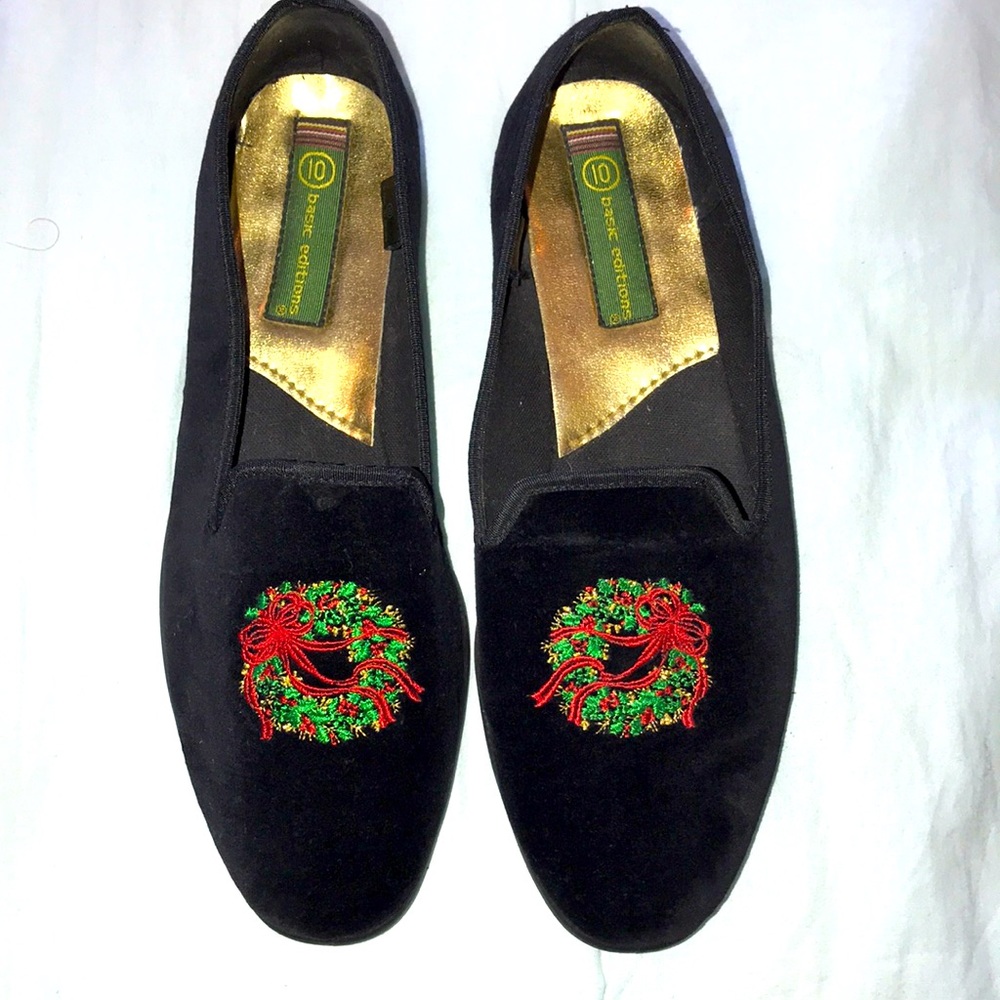 Christmas Wreath Shoes